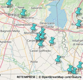 Mappa Via Mantovana Vecchia, 46043 Castiglione delle Stiviere MN, Italia (19.55214)