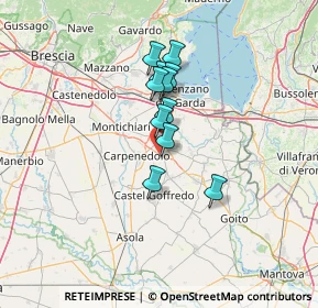 Mappa Via Mantovana Vecchia, 46043 Castiglione delle Stiviere MN, Italia (9.59727)