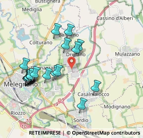 Mappa Via Verona, 26831 Dresano MI, Italia (1.999)