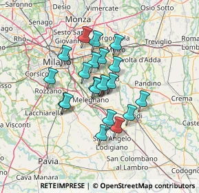 Mappa Via Verona, 26831 Dresano MI, Italia (10.211)