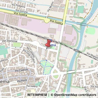 Mappa Via Stazione, 5/a, 26013 Crema, Cremona (Lombardia)