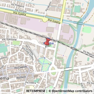 Mappa Via Stazione, 3, 26013 Crema, Cremona (Lombardia)
