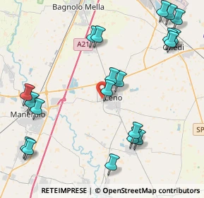 Mappa Q.re I° maggio, 25024 Leno BS, Italia (5.097)