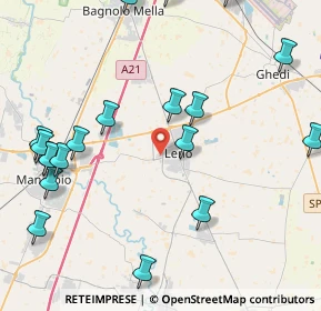 Mappa Q.re I° maggio, 25024 Leno BS, Italia (5.443)