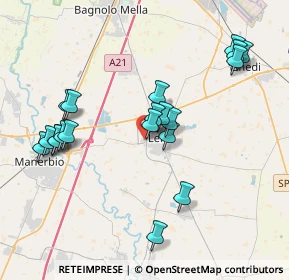 Mappa Q.re I° maggio, 25024 Leno BS, Italia (3.94)