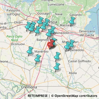 Mappa Quartiere Primo Maggio, 25020 Leno BS, Italia (12.39526)