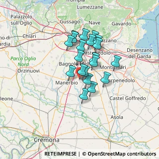 Mappa Quartiere Primo Maggio, 25020 Leno BS, Italia (10.0005)