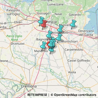 Mappa Quartiere Primo Maggio, 25020 Leno BS, Italia (8.18364)