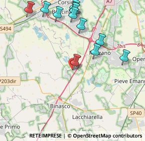 Mappa Via Castoldi, 20080 Zibido San Giacomo MI, Italia (4.735)