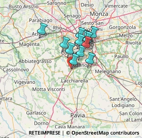 Mappa Via Castoldi, 20080 Zibido San Giacomo MI, Italia (9.45077)