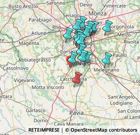 Mappa Via Castoldi, 20080 Zibido San Giacomo MI, Italia (11.335)