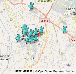 Mappa SP 69, 25013 Carpenedolo BS, Italia (1.36846)