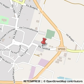 Mappa Via Santhi?, 9/b, 13040 Alice Castello, Vercelli (Piemonte)