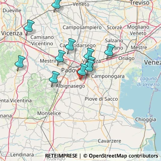 Mappa 35020 Ponte San Nicolò PD, Italia (14.03727)