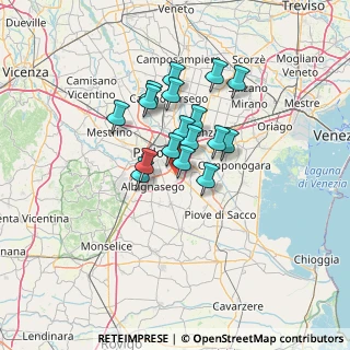 Mappa 35020 Ponte San Nicolò PD, Italia (9.56706)