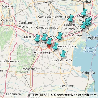 Mappa 35020 Ponte San Nicolò PD, Italia (16.43455)