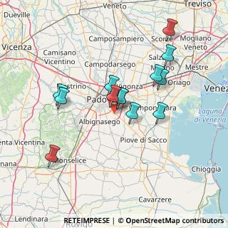 Mappa 35020 Ponte San Nicolò PD, Italia (12.77)