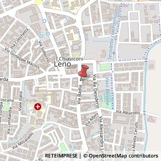 Mappa Via Badia, 3, 25024 Leno, Brescia (Lombardia)