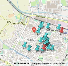 Mappa Via Angelo Bacchetta, 26013 Crema CR, Italia (0.483)