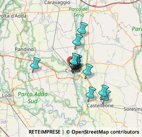 Mappa Via Angelo Bacchetta, 26013 Crema CR, Italia (3.81933)