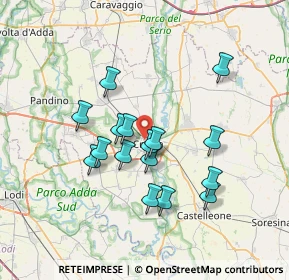 Mappa Via Angelo Bacchetta, 26013 Crema CR, Italia (6.0975)