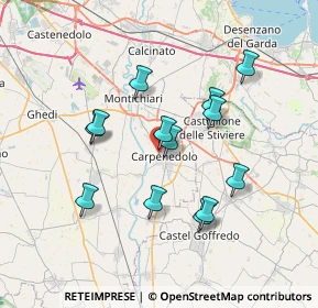 Mappa Via Don Schena, 25013 Carpenedolo BS, Italia (6.41923)