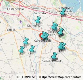 Mappa Via Don Schena, 25013 Carpenedolo BS, Italia (6.8105)