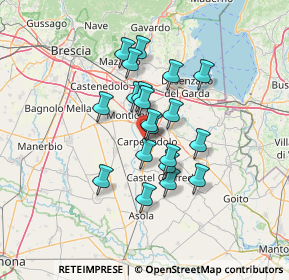 Mappa Via Don Schena, 25013 Carpenedolo BS, Italia (10.218)