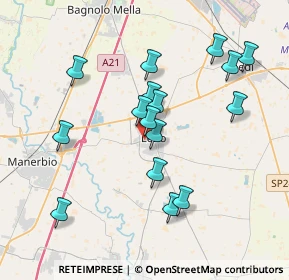 Mappa Via Ermengarda, 25024 Leno BS, Italia (3.58063)