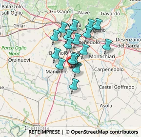 Mappa Via Ermengarda, 25024 Leno BS, Italia (9.44833)