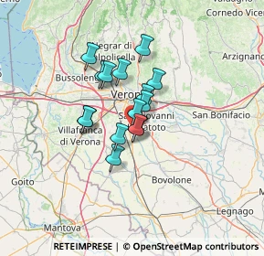 Mappa Via Monte Cervino, 37060 Marchesino VR, Italia (8.73533)