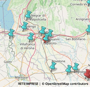 Mappa Via Monte Cervino, 37060 Marchesino VR, Italia (21.66857)