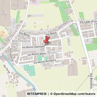 Mappa Via Monte Baldo,  3, 37060 Buttapietra, Verona (Veneto)
