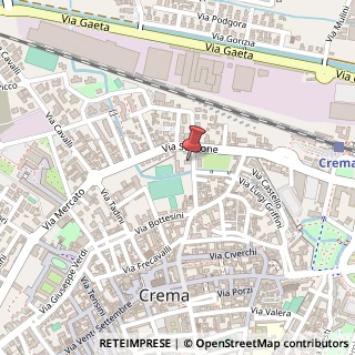 Mappa Via Santa Chiara, 9, 26013 Crema, Cremona (Lombardia)