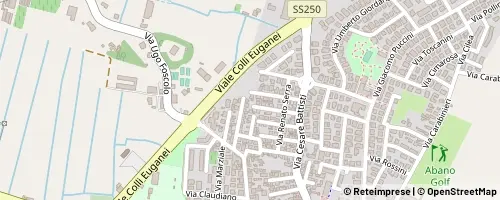 Mappa Abano Terme