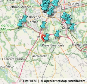 Mappa Residenza Acacie, 20080 Basiglio MI, Italia (9.5345)