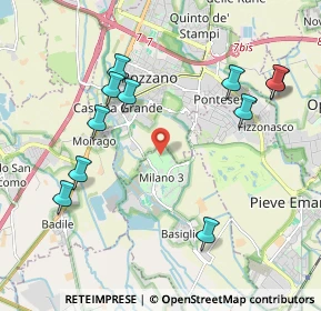 Mappa Residenza Acacie, 20080 Basiglio MI, Italia (2.22727)