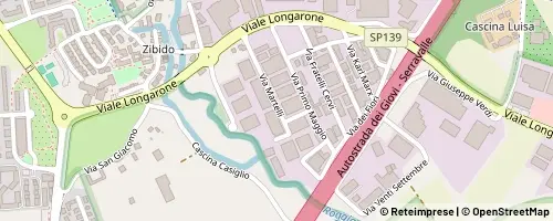Mappa Zibido San Giacomo