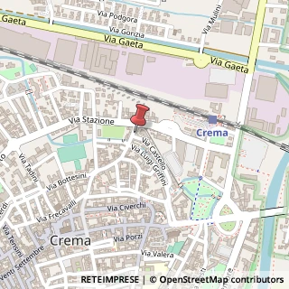 Mappa Via Castello, 1, 26013 Crema, Cremona (Lombardia)
