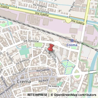 Mappa Via Luigi Griffini, 18, 26013 Crema, Cremona (Lombardia)