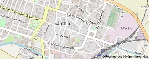 Mappa Santhià