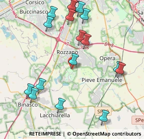 Mappa Via Vivaldi, 20080 Basiglio MI, Italia (4.76529)