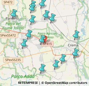 Mappa Via Massimo D'Antona, 26010 Bagnolo Cremasco CR, Italia (4.68867)