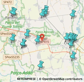 Mappa Via Massimo D'Antona, 26010 Bagnolo Cremasco CR, Italia (5.00111)