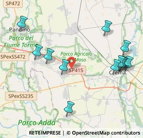 Mappa Via Massimo D'Antona, 26010 Bagnolo Cremasco CR, Italia (4.74667)