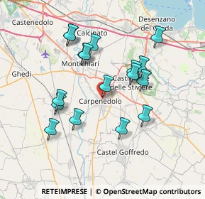 Mappa Via Isonzo, 25013 Carpenedolo BS, Italia (6.85765)