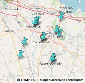 Mappa Via Isonzo, 25013 Carpenedolo BS, Italia (6.42385)