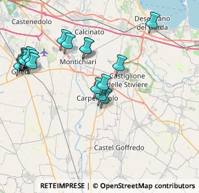 Mappa Via Isonzo, 25013 Carpenedolo BS, Italia (8.68684)