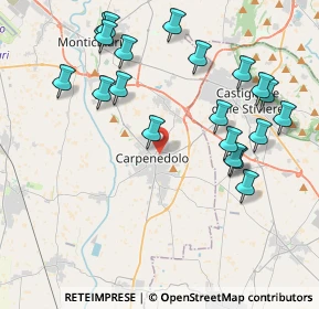 Mappa Via Isonzo, 25013 Carpenedolo BS, Italia (4.424)