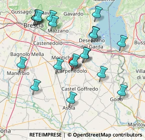 Mappa Via Isonzo, 25013 Carpenedolo BS, Italia (16.383)